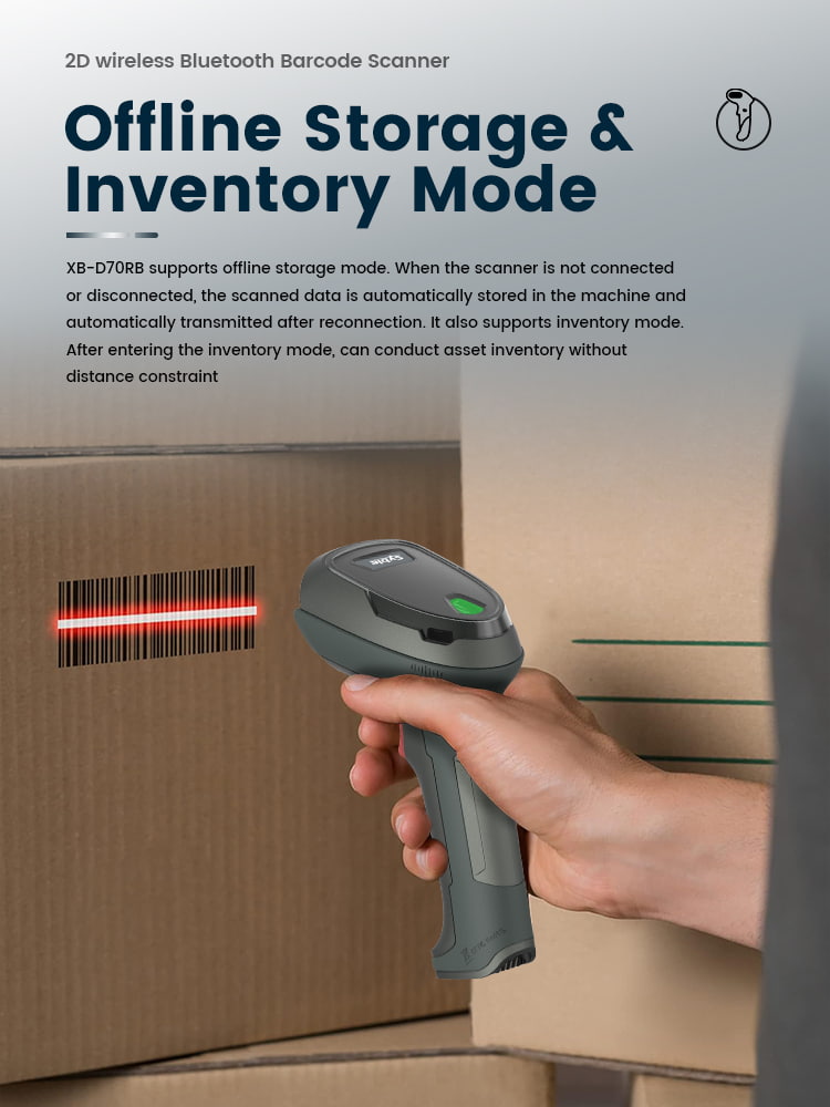 Bluetooth barcode scanner