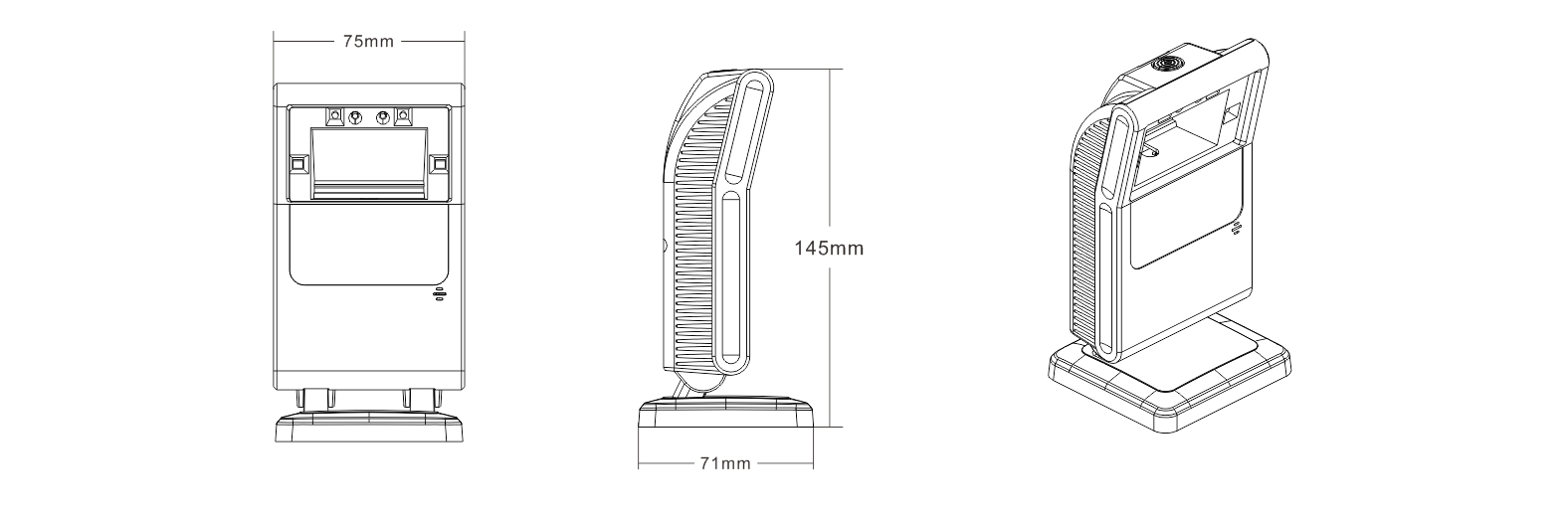 2d omnidirectional barcode scanner