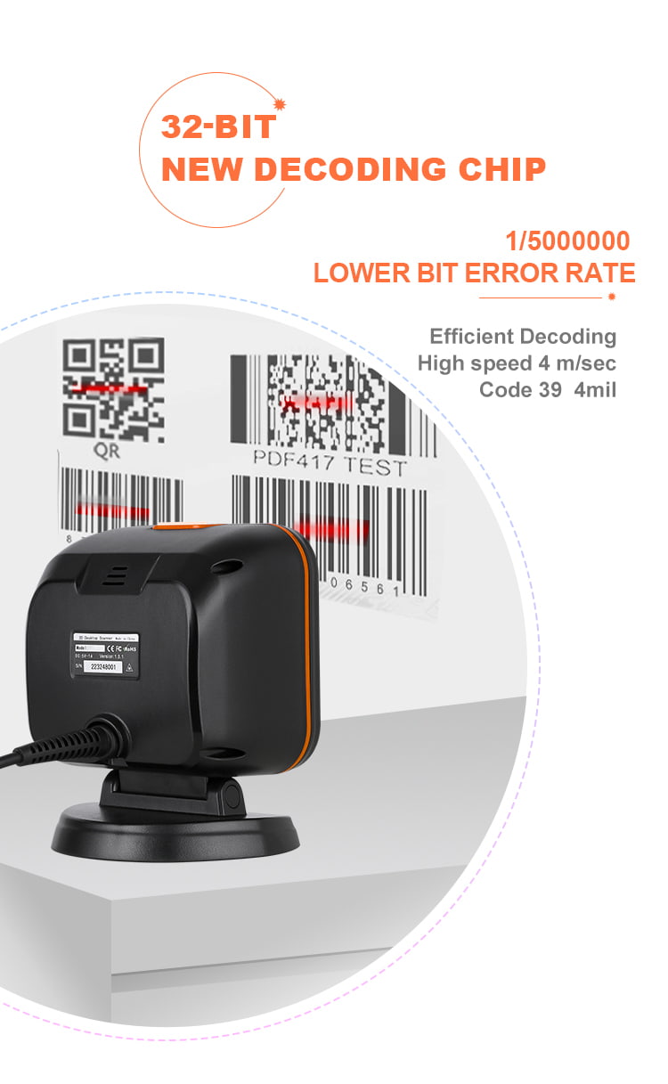2d desktop barcode scanner