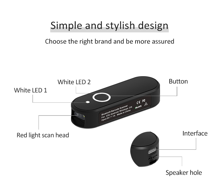 2d wireless barcode scanner