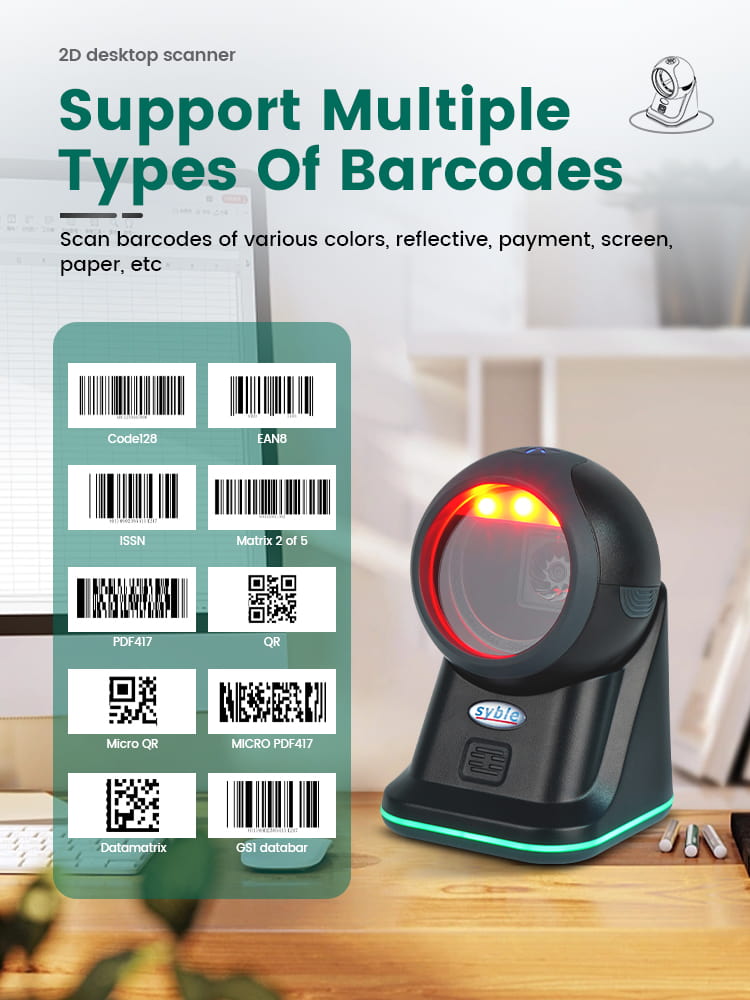 2d omnidirectional barcode scanner