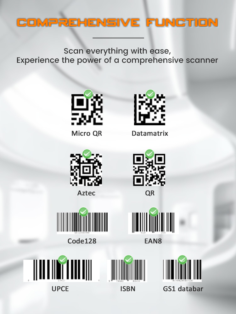 Clip-on Barcode Scanner