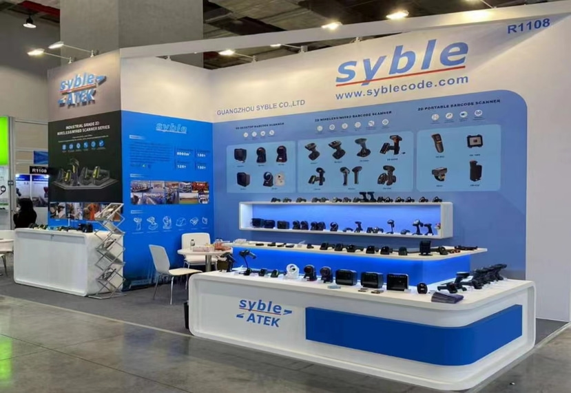 Знакомство с новейшими сканерами штрих-кодов Syble на выставке Computex в Тайбэе