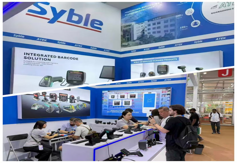 Обзор сканеров штрихкодов Syble на 138-й Кантонской ярмарке